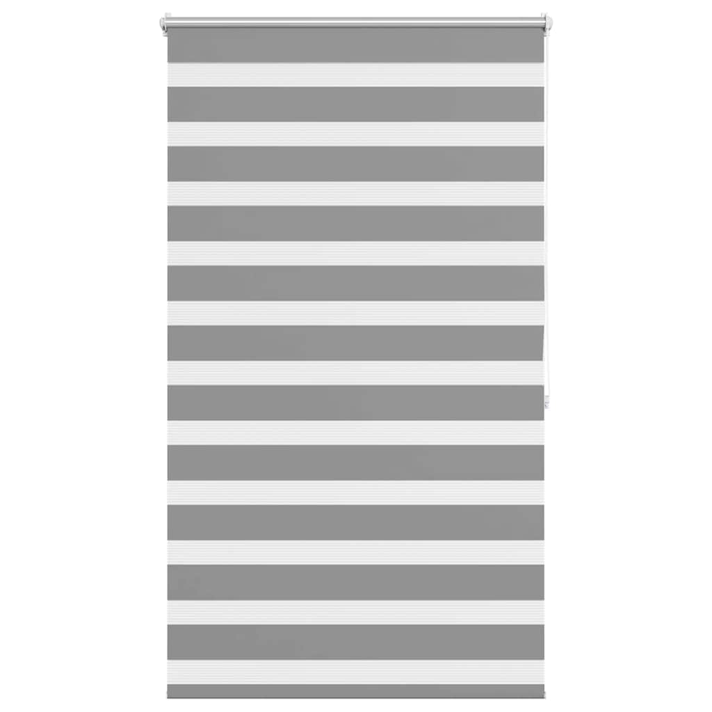 vidaXL Store Enrouleur Jour Nuit 100,9 x 175 cm, largeur de tissu 96,7 cm, gris
