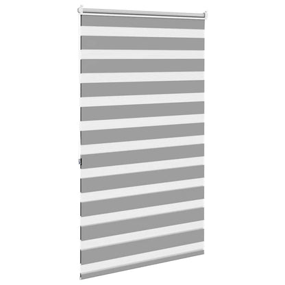 vidaXL Store Enrouleur Jour Nuit 100,9 x 175 cm, largeur de tissu 96,7 cm, gris