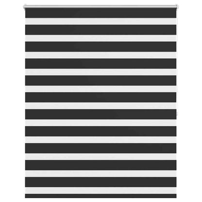 vidaXL Store bateau zèbre 120,9 x 175 cm, largeur du tissu 116,7 cm, noir