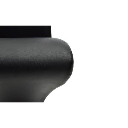 vidaXL Esszimmerstühle 6 Stk. Schwarz Kunstleder