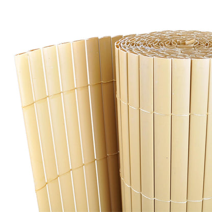 vidaXL Panneaux de clôture PVC jaunes