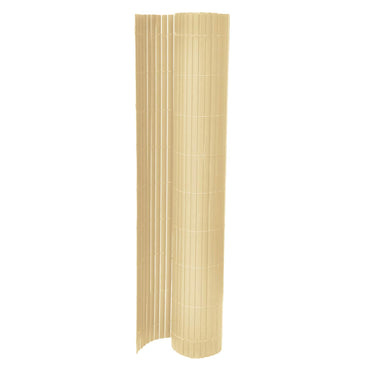 vidaXL Panneaux de clôture PVC jaunes