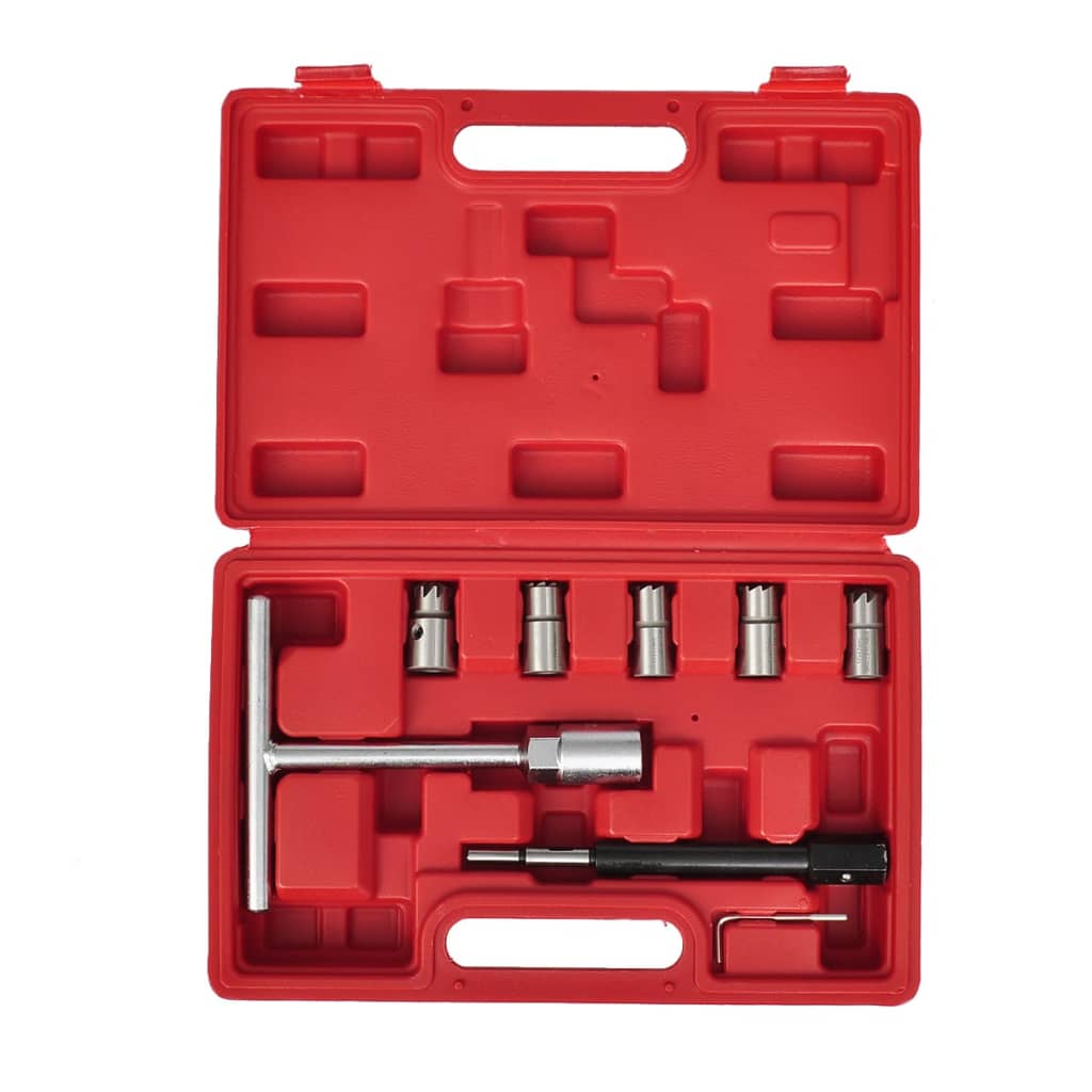 Kit de nettoyage 7 pièces pour injecteurs diesel