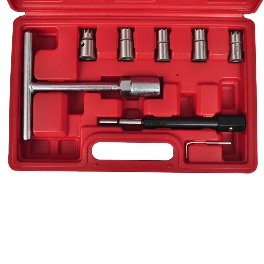 Kit de nettoyage 7 pièces pour injecteurs diesel