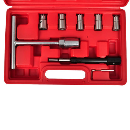 Kit de nettoyage 7 pièces pour injecteurs diesel