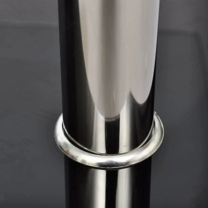 vidaXL Couchtisch mit Ablage Glas