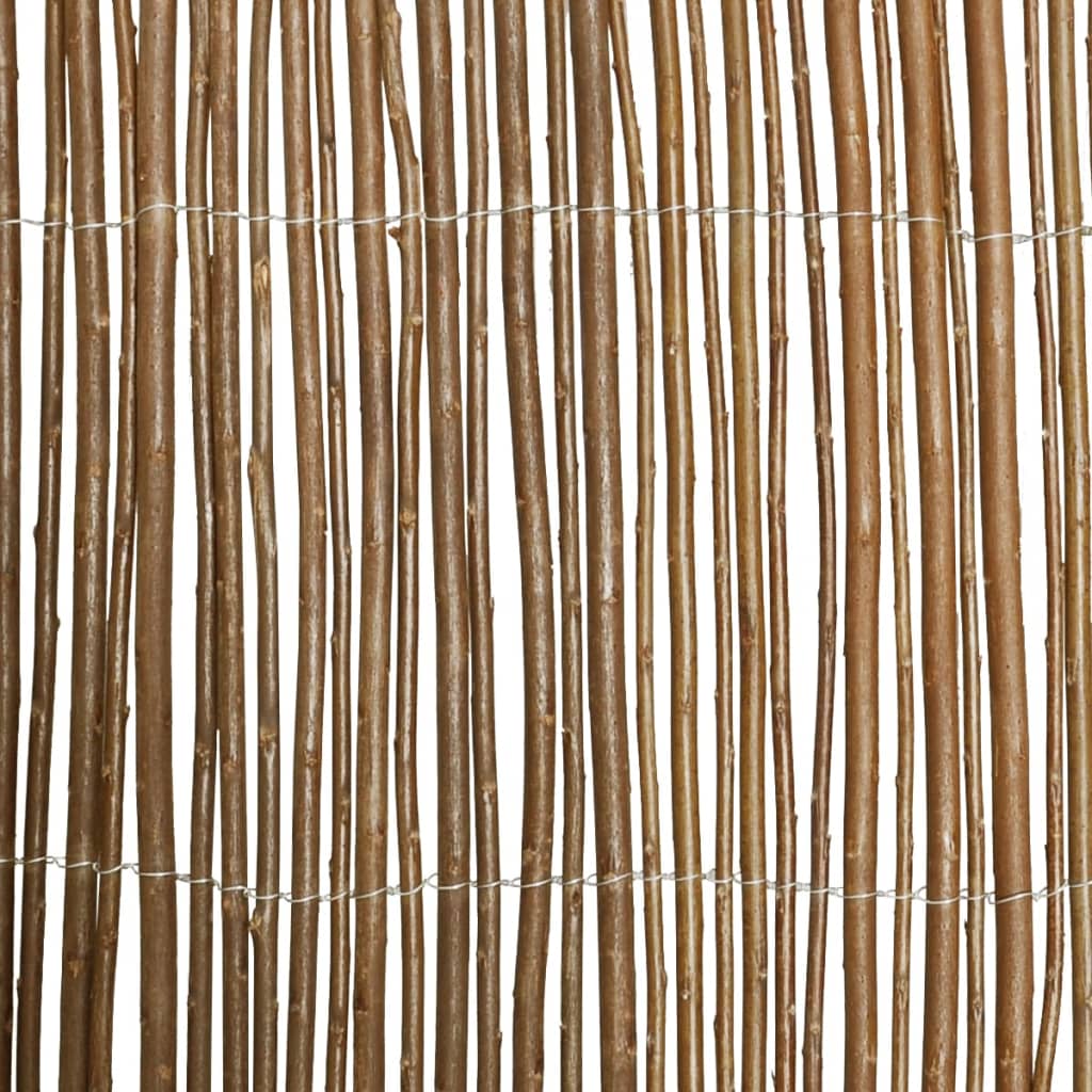 vidaXL Weidenzaun 500×100 cm