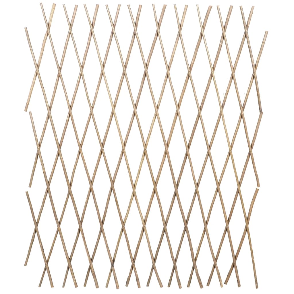 vidaXL Weidenzaun 5 Stk. 180x90 cm