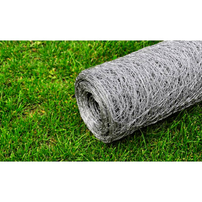 vidaXL Grillage Acier galvanisé 25x0,75 m Argenté