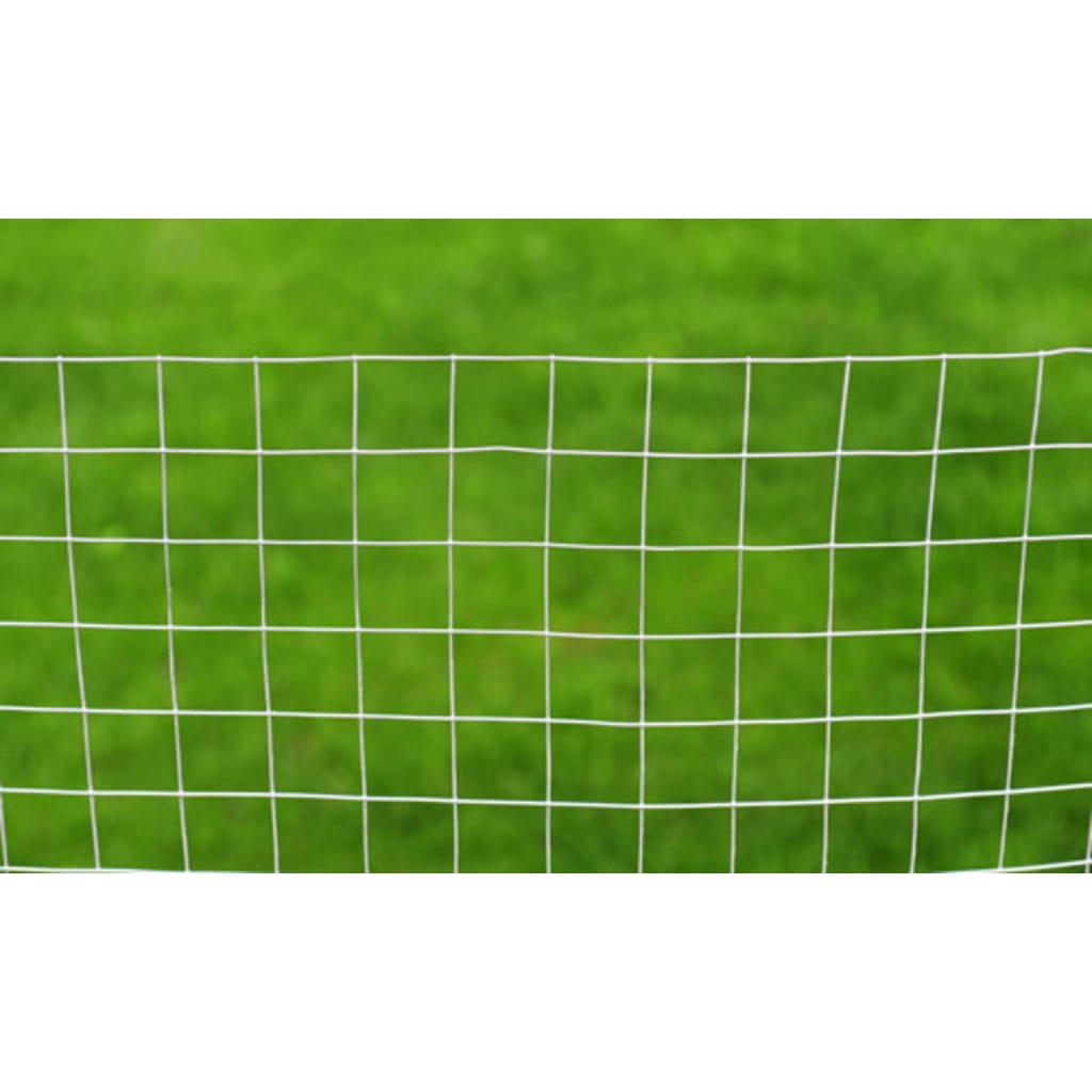 vidaXL Grillage Acier galvanisé 10x1 m Argenté