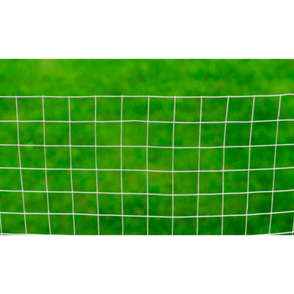 vidaXL Maschendraht Verzinkter Stahl 25x1 m Silbern