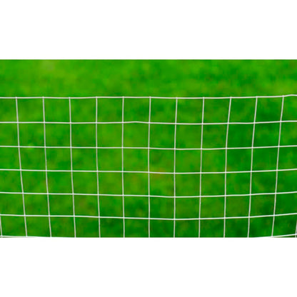 vidaXL Maschendraht Verzinkter Stahl 25x1 m Silbern