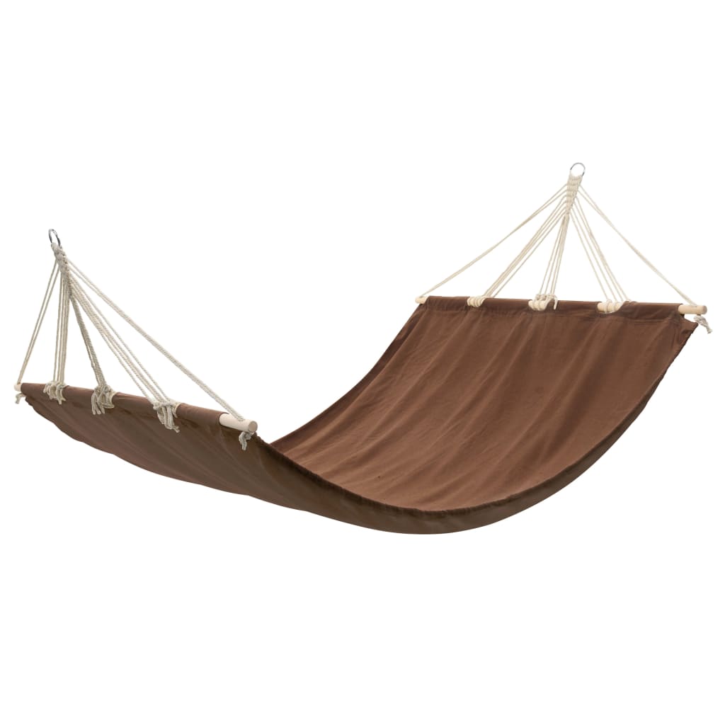 Hamac Support de hamac Chaise longue de jardin Hamacs marron