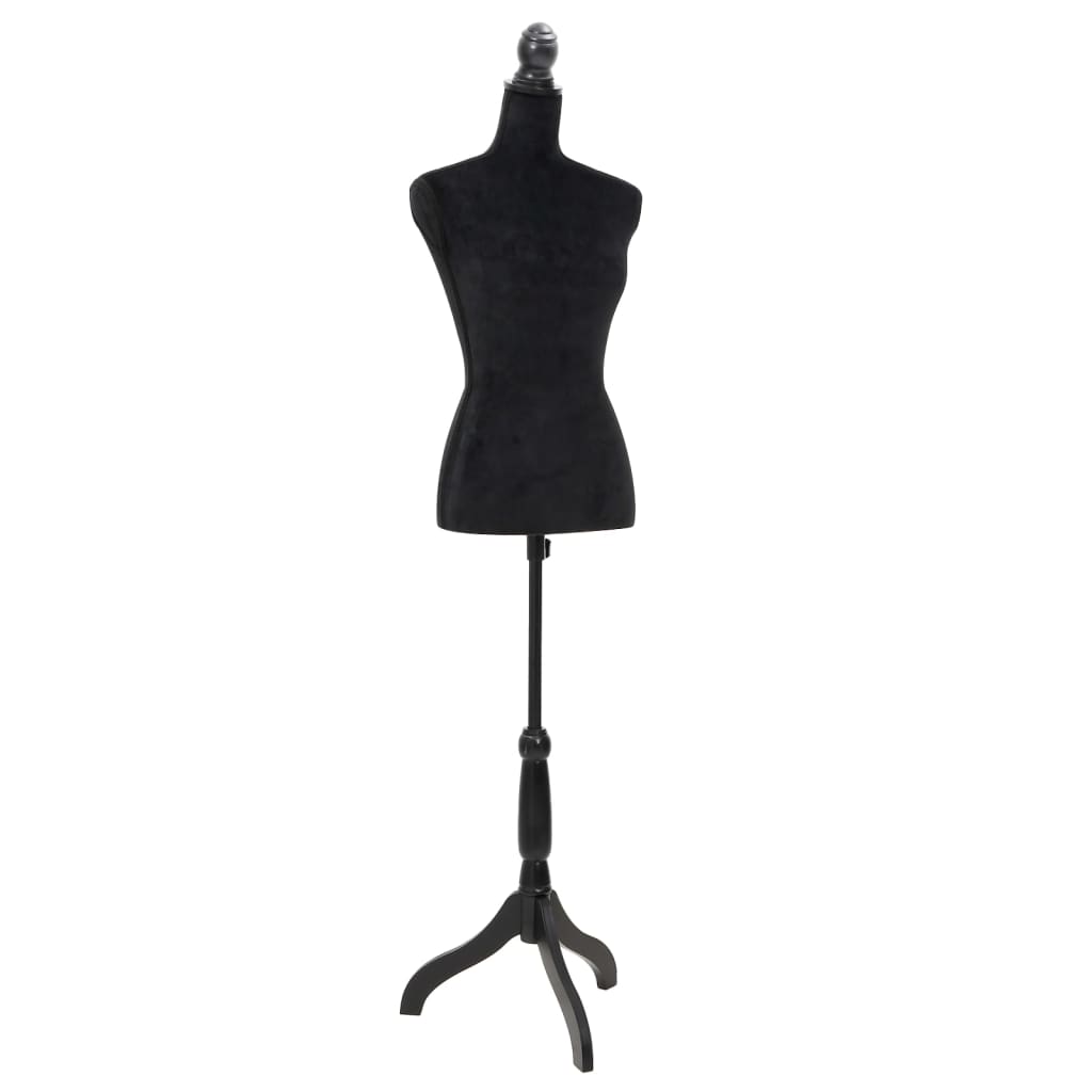 Buste de femme Mannequin Buste Torse Habillé Mannequin Noir
