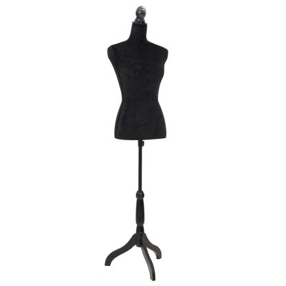 Buste de femme Mannequin Buste Torse Habillé Mannequin Noir