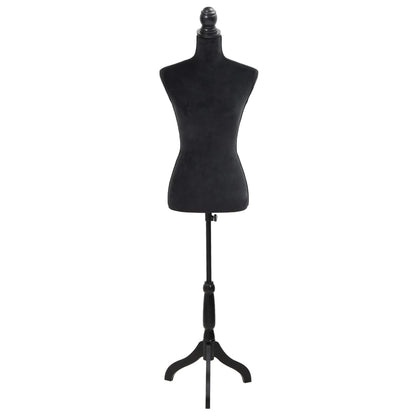 Buste de femme Mannequin Buste Torse Habillé Mannequin Noir