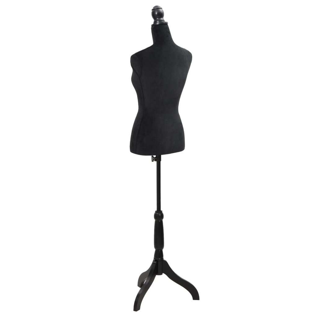 Buste de femme Mannequin Buste Torse Habillé Mannequin Noir