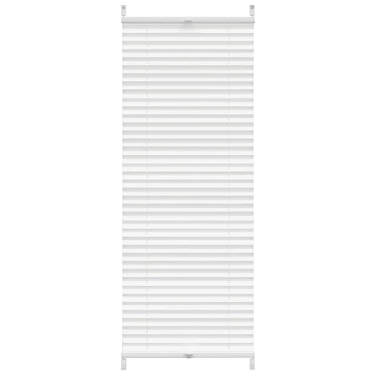 vidaXL Store plissé occultant 40 × 100 cm Blanc