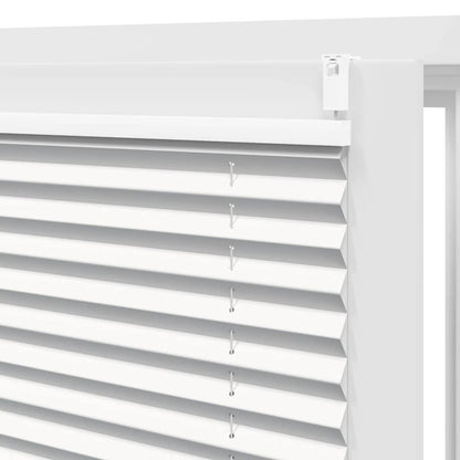vidaXL Store plissé occultant 40 × 100 cm Blanc