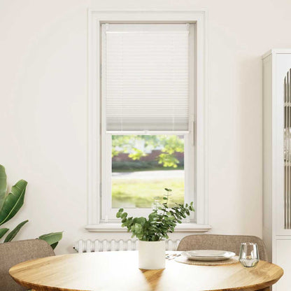 vidaXL Store plissé occultant 40 × 100 cm Blanc
