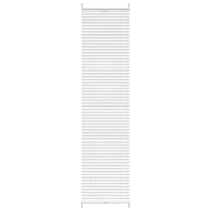 Store plissé sans perçage 40x200cm Blanc