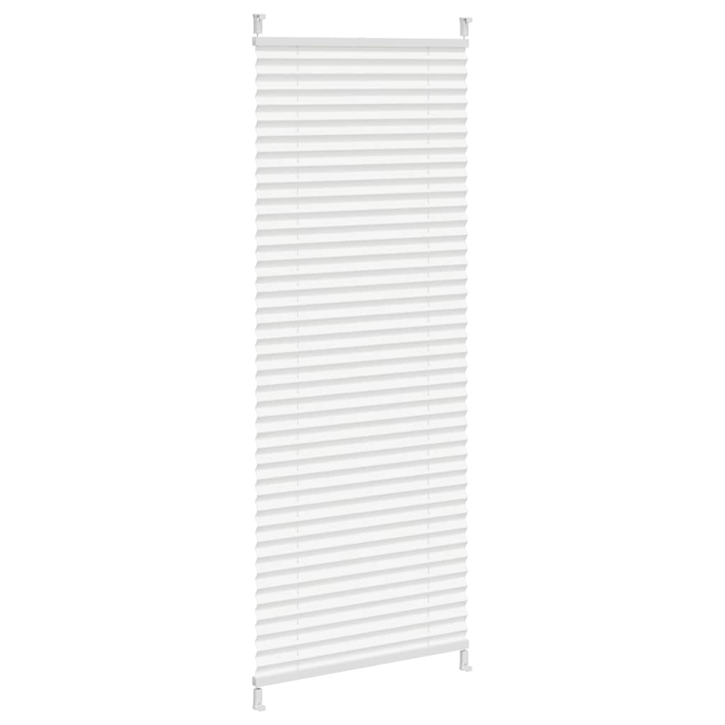 Store plissé enrouleur plissé 50x125cm Blanc