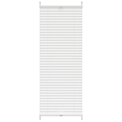 vidaXL Store plissé occultant 60x100 cm blanc