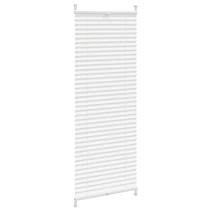 vidaXL Store plissé occultant 60x100 cm blanc