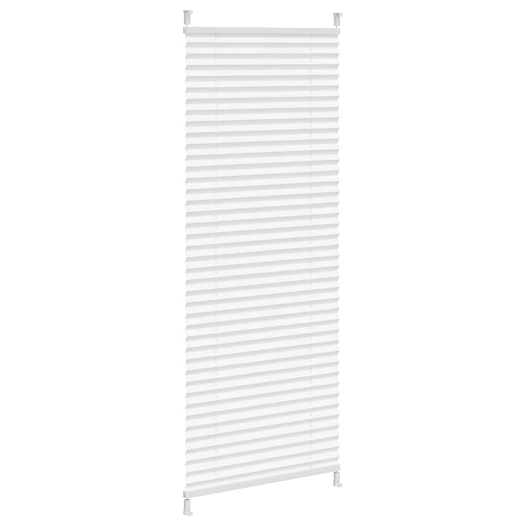 vidaXL Store plissé occultant 60x100 cm blanc