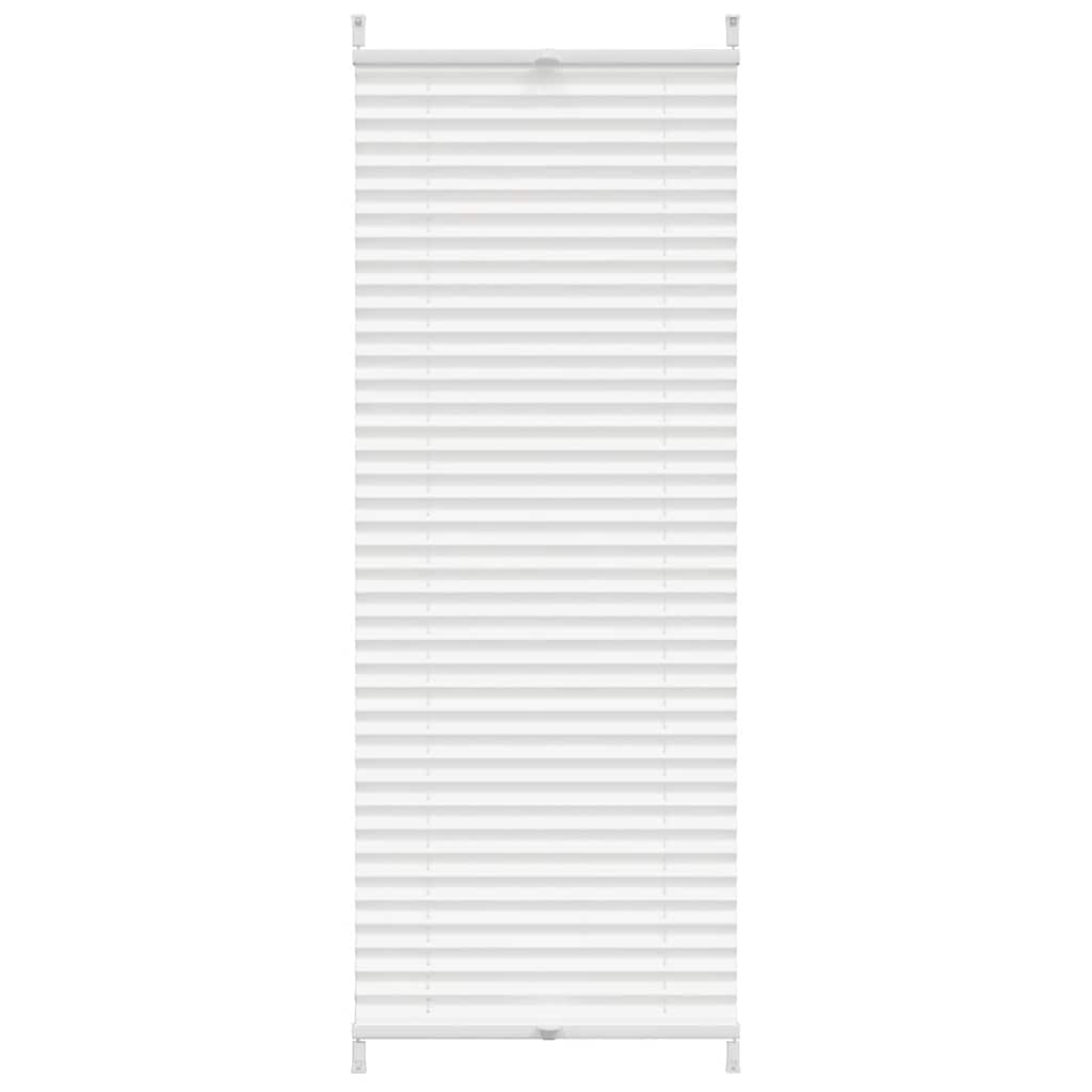 vidaXL Store plissé occultant 60x125 cm blanc