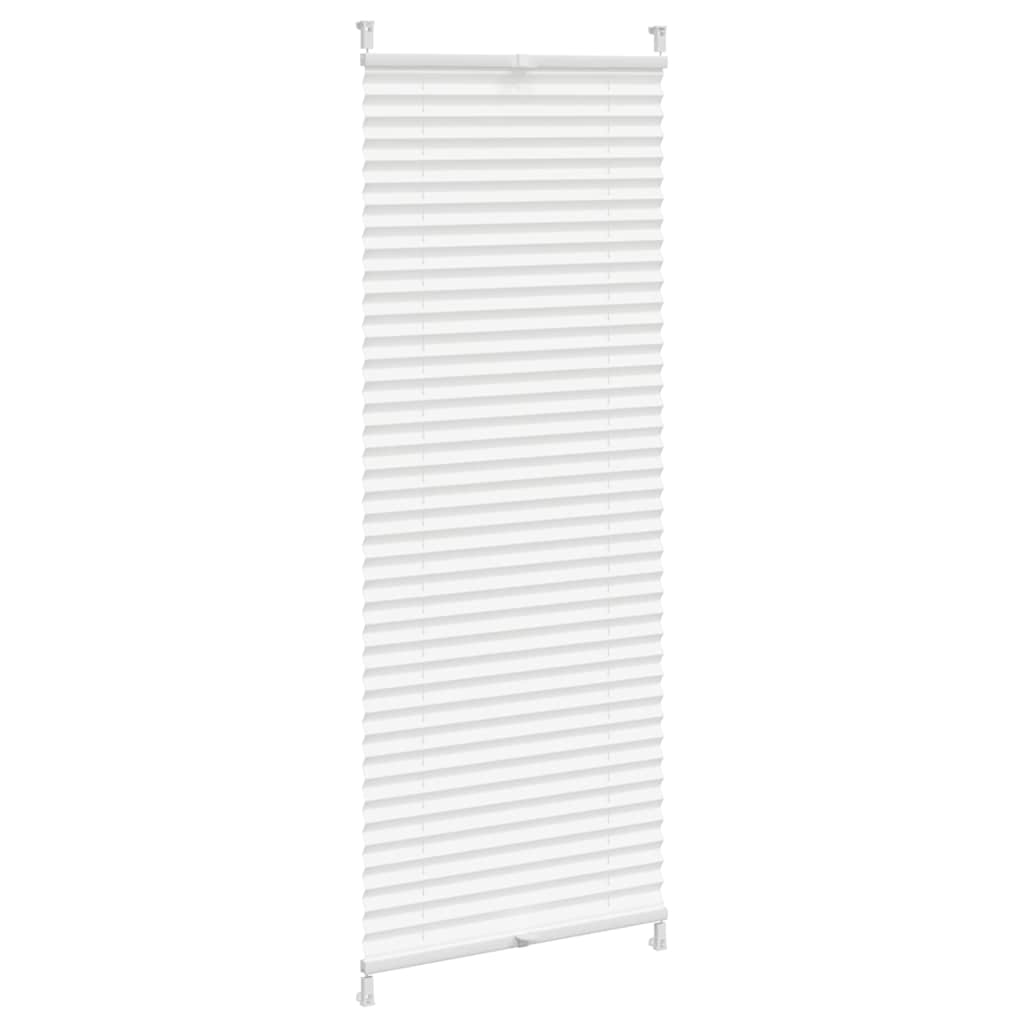 vidaXL Store plissé occultant 60x125 cm blanc