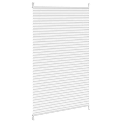 vidaXL Store plissé occultant 80x100 cm blanc