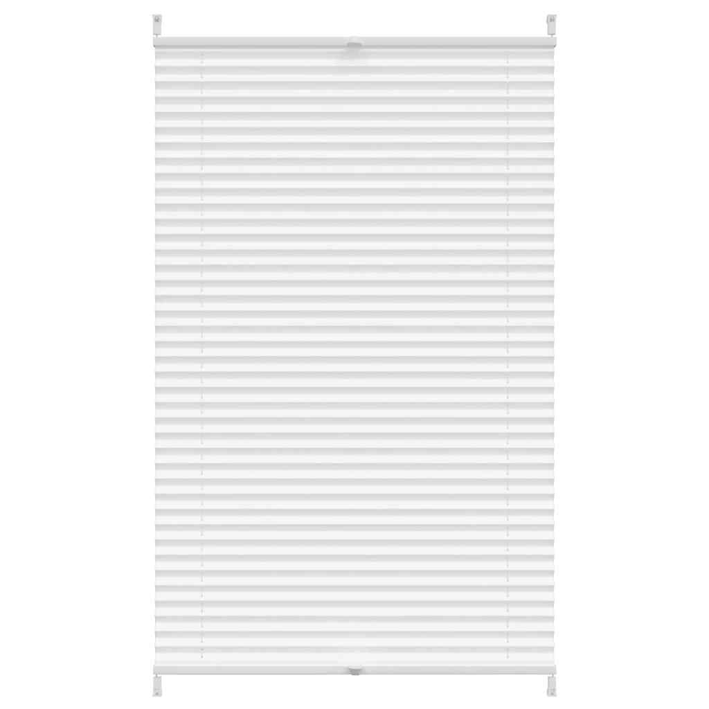 vidaXL Store plissé occultant 90×100 cm blanc