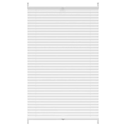 vidaXL Store plissé occultant 90 x 125 cm Blanc