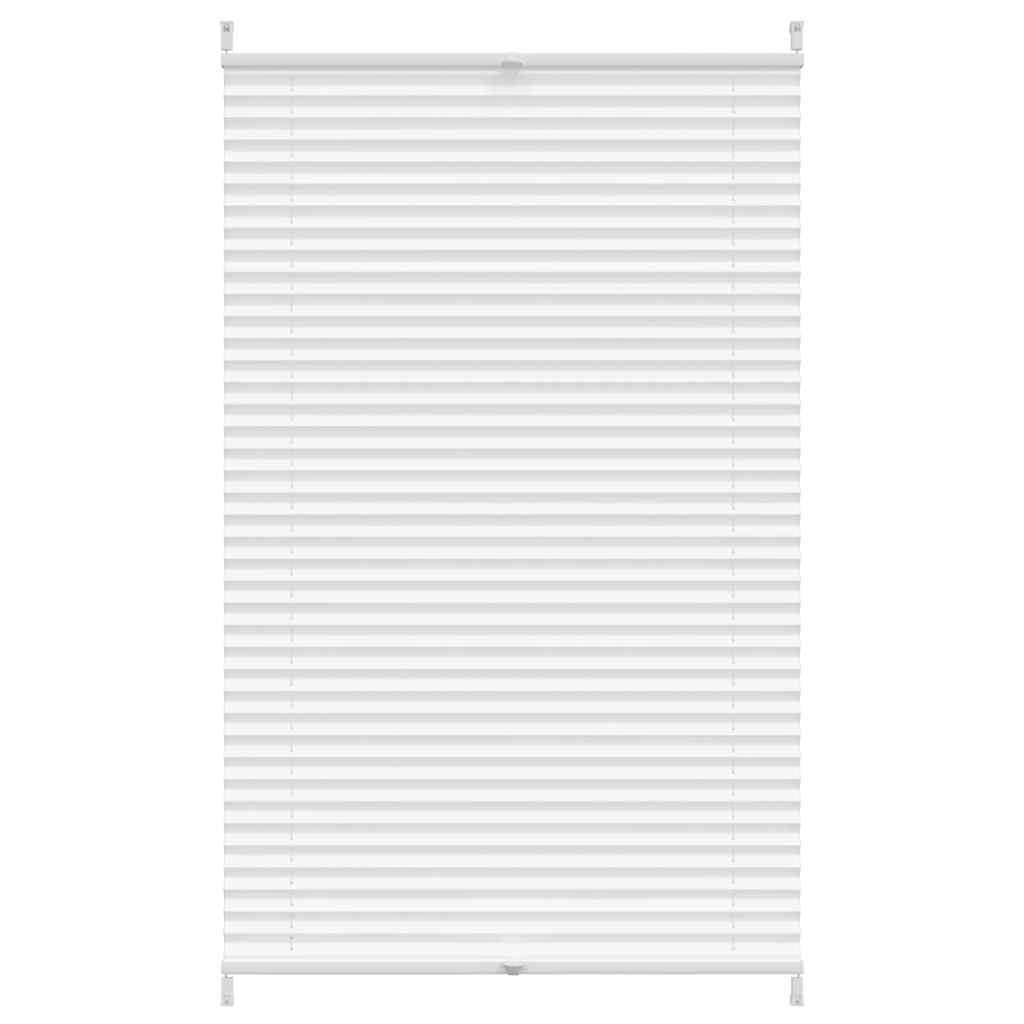 vidaXL Store plissé occultant 90×150 cm Blanc