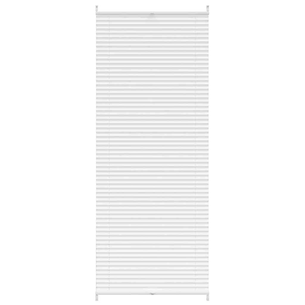 vidaXL Store plissé occultant 90×200 cm Blanc