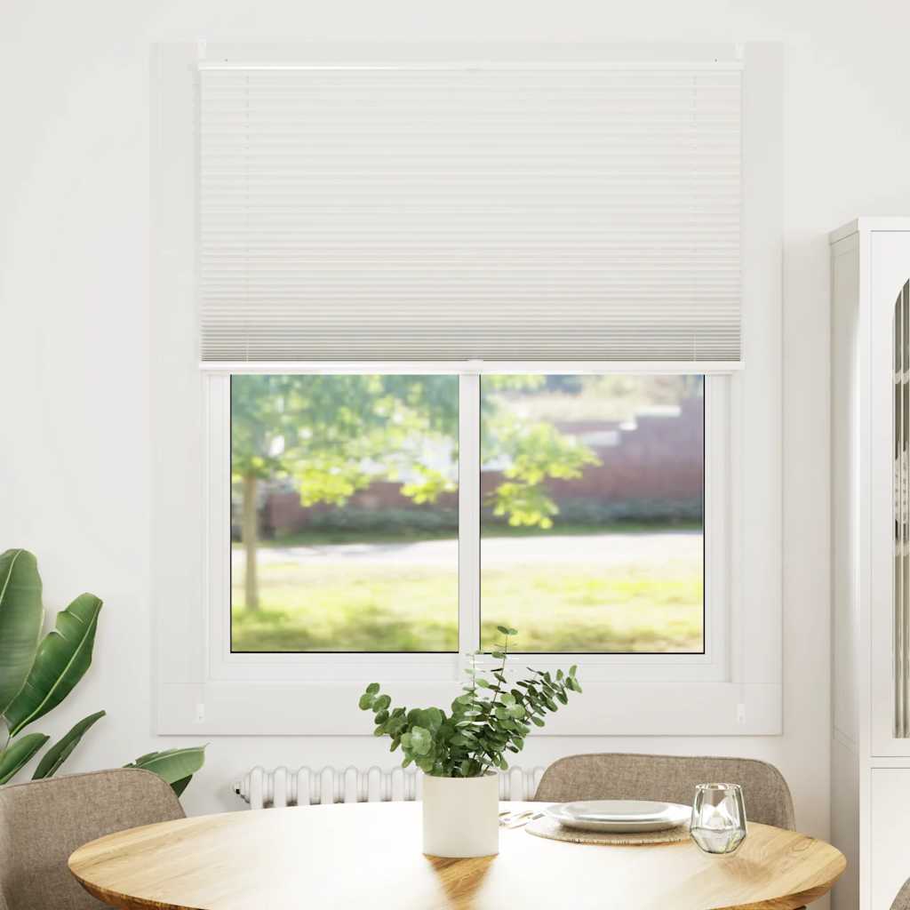 Store plissé 100x150cm Blanc