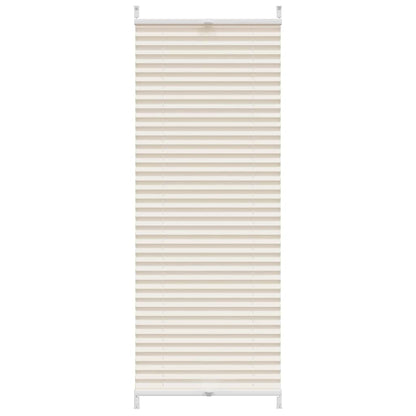 Store plissé 60x125cm Crème