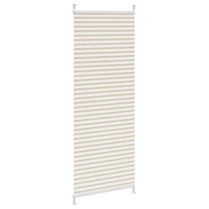 Store plissé 60x125cm Crème