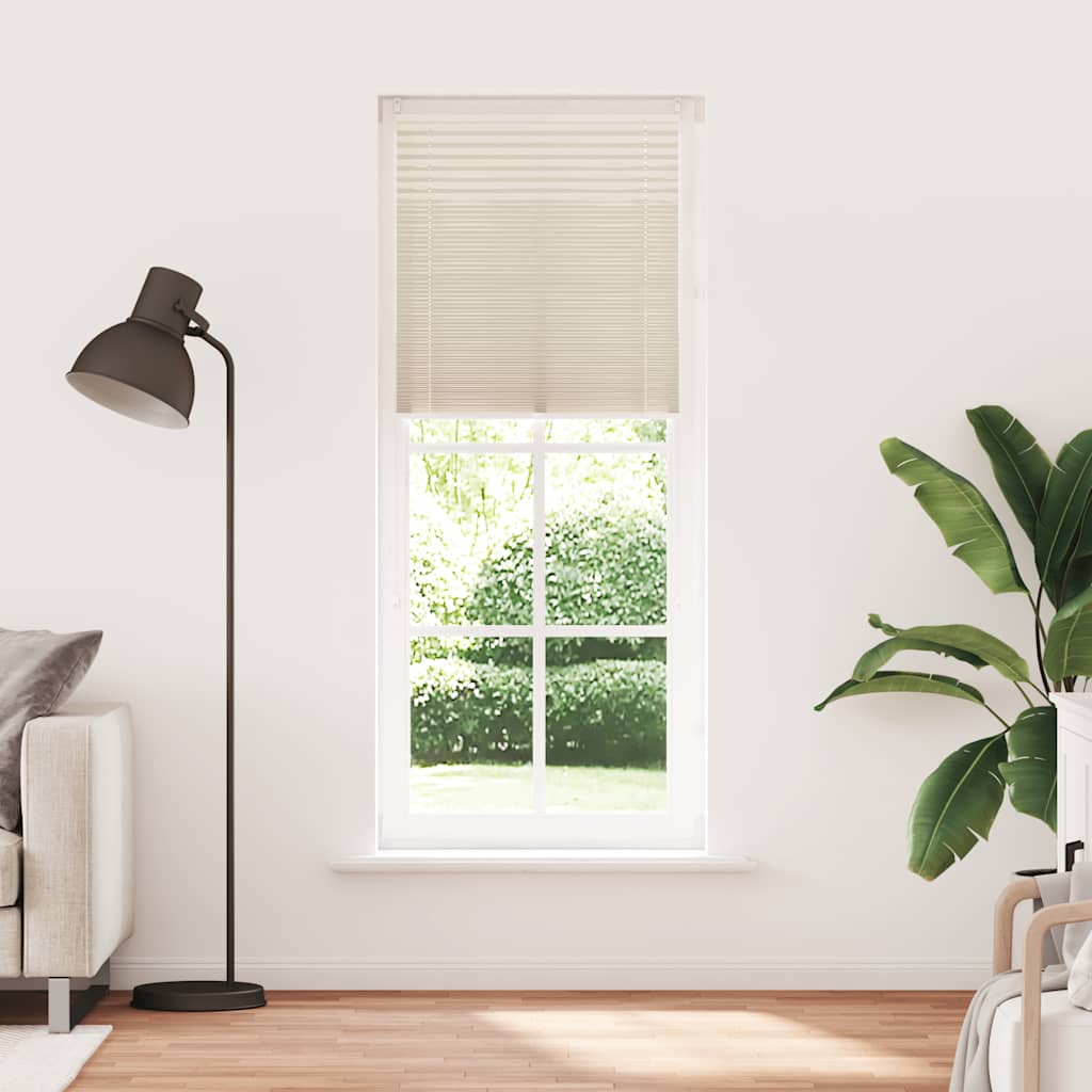 Store plissé enrouleur plissé 70x200cm Crème