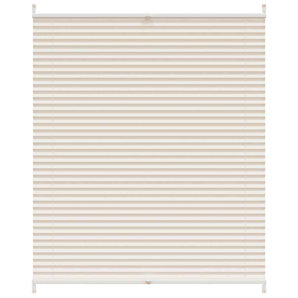Store plissé 110x100cm Crème