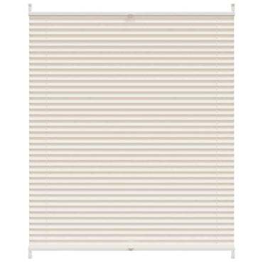 Store plissé 110x100cm Crème