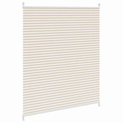 Store plissé 110x100cm Crème