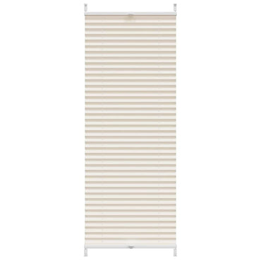 Store plissé Store plissé occultant 40x150cm Crème