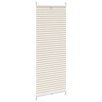 Store plissé Store plissé occultant 40x150cm Crème