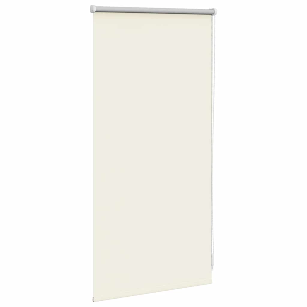 vidaXL Store occultant 44,4 x 100 cm, largeur de tissu 40 cm, blanc cassé