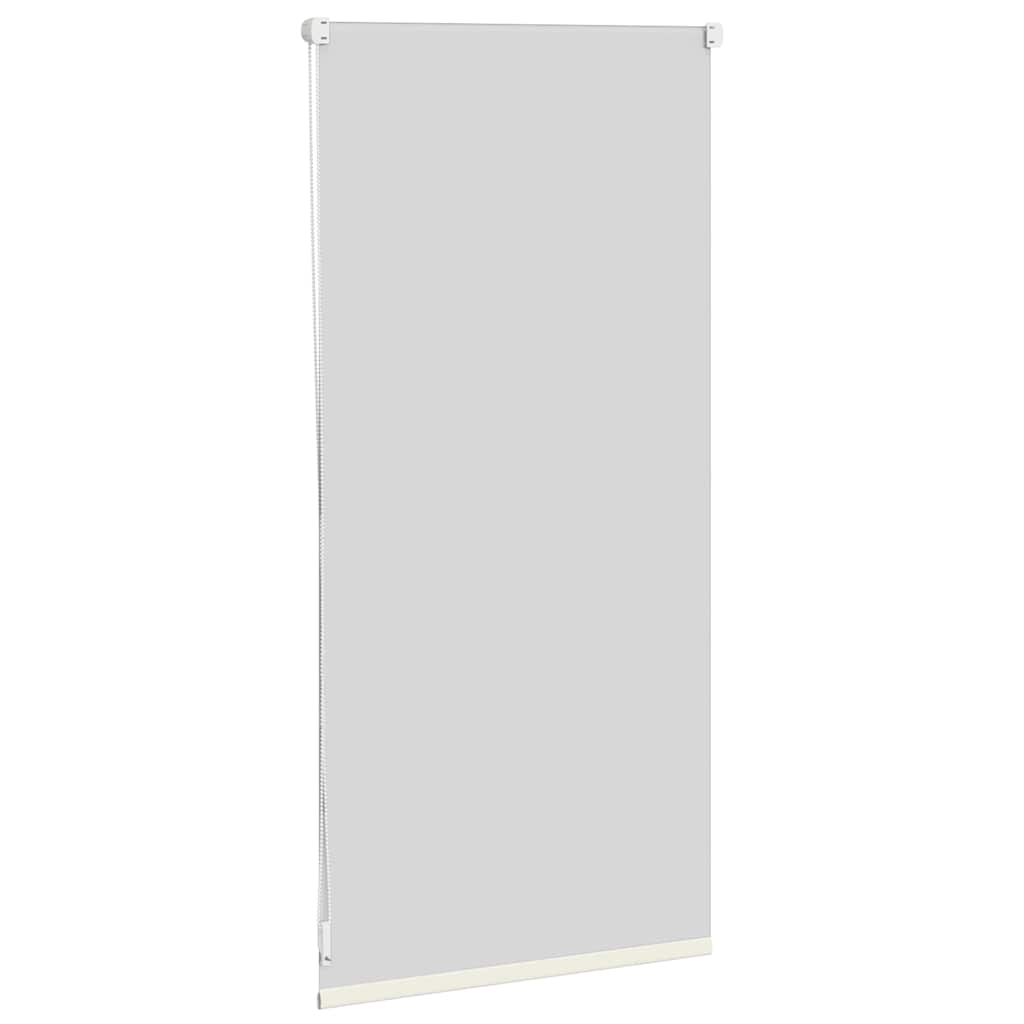 vidaXL Store occultant 44,4 x 100 cm, largeur de tissu 40 cm, blanc cassé