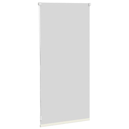 vidaXL Store occultant 44,4 x 100 cm, largeur de tissu 40 cm, blanc cassé