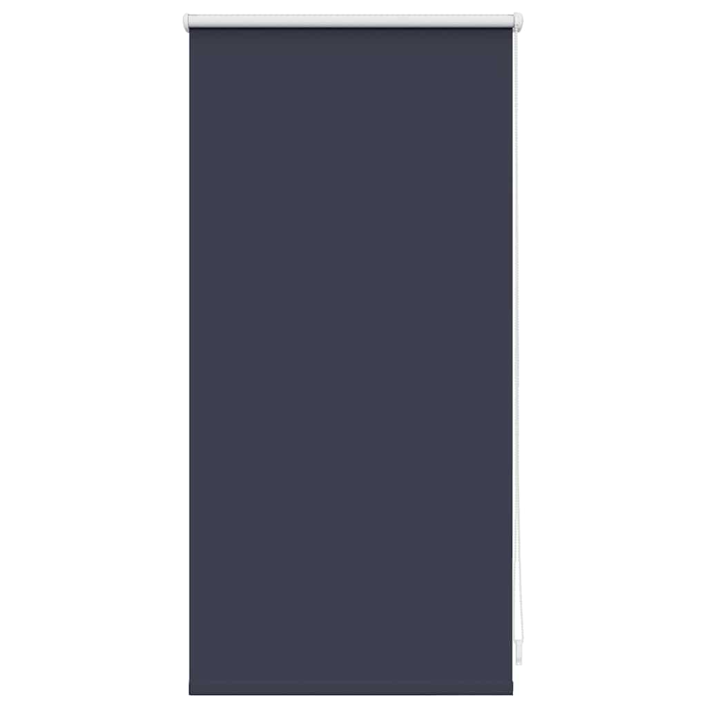 vidaXL Store occultant 44,4 x 100 cm, largeur du tissu 40 cm, bleu marine