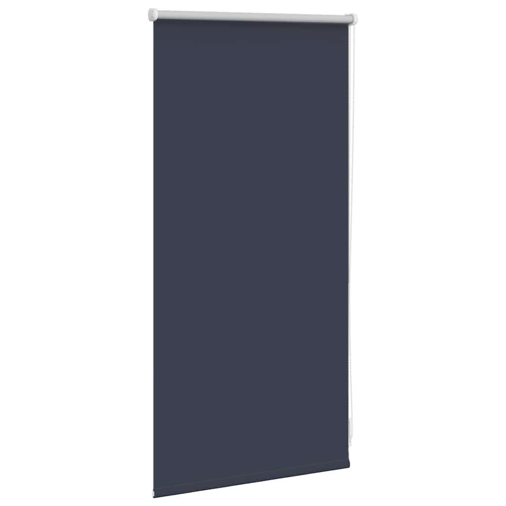 vidaXL Store occultant 44,4 x 100 cm, largeur du tissu 40 cm, bleu marine